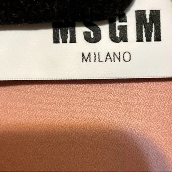 MSGM Pink Ruffle Dress - Picture 4 of 4